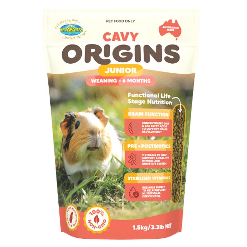 Vetafarm Cavy Origin Junior Food 1.5kg