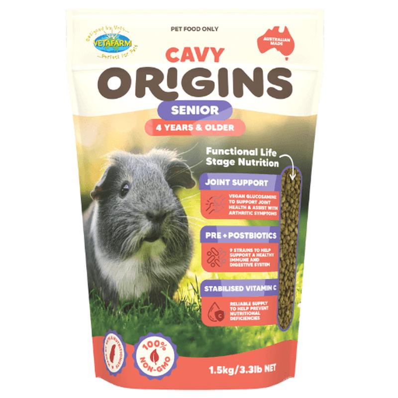 Vetafarm Cavy Origin Senior Food 1.5kg