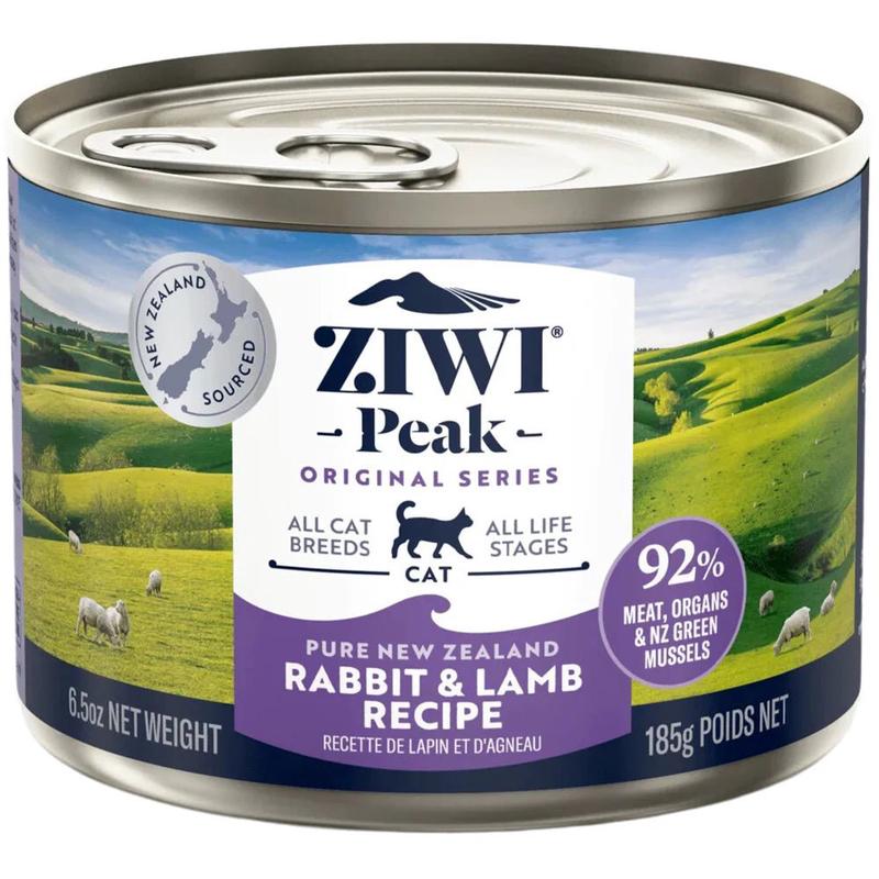 Ziwi Peak Wet Cat Food Rabbit & Lamb 185g
