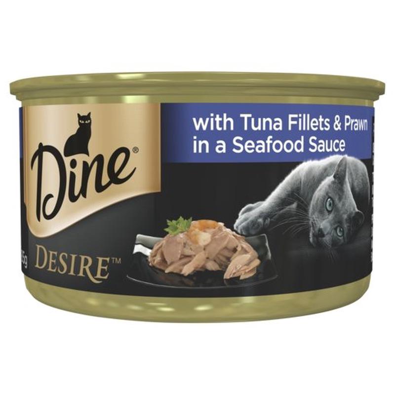 Dine Desire Tuna Fillet Prawn Seafood Sauce 85g