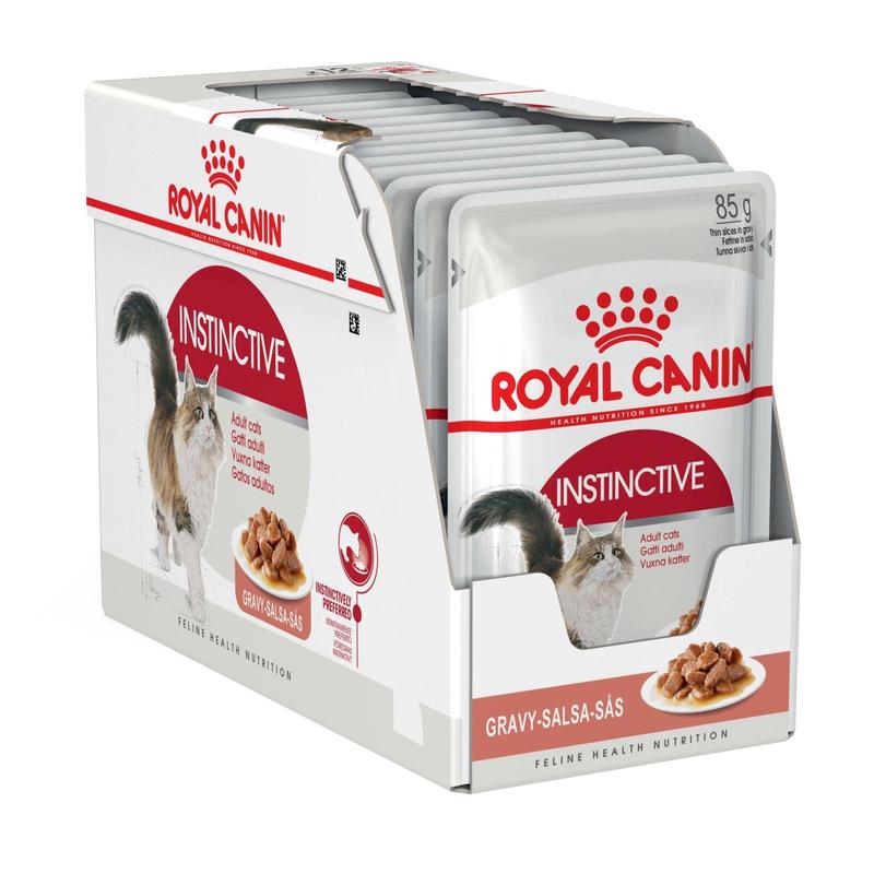 Royal Canin Wet Cat Food Instinctive Gravy 12x85g