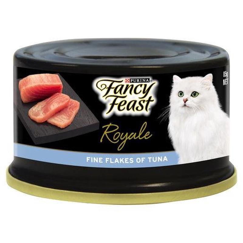 Fancy Feast Royale Tuna Flakes 24x85g