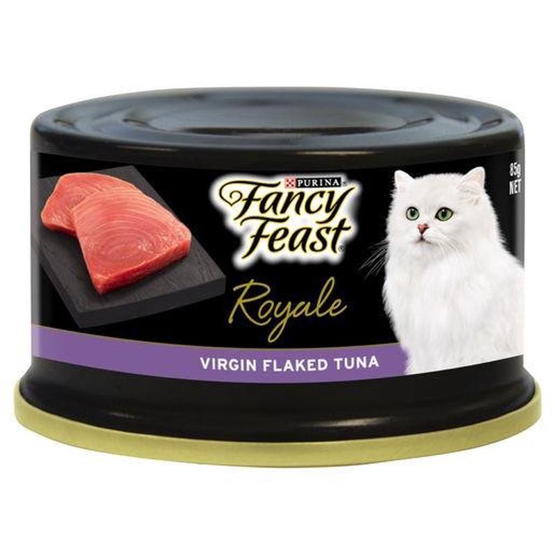 Fancy Feast Royale Virgin Flaked Tuna 24x85g