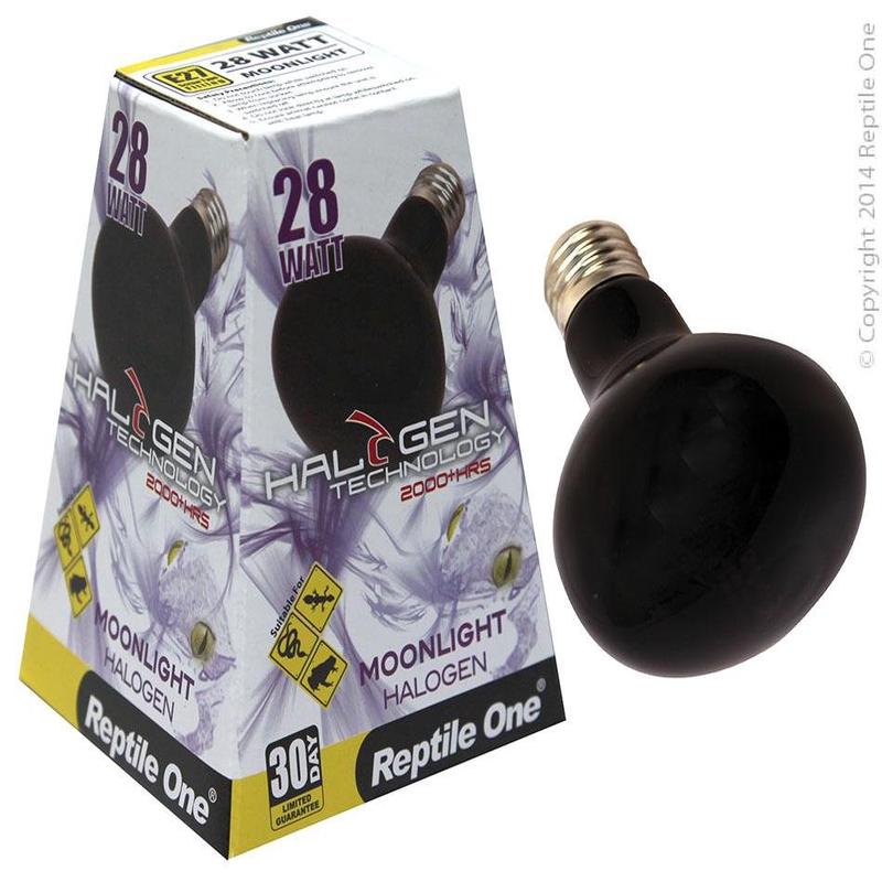 Reptile One Halogen Heat Lamp Moonlight