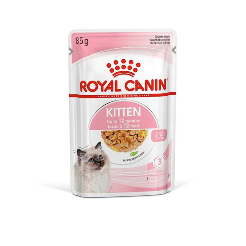 Royal Canin Wet Cat Food Kitten Jelly 85g