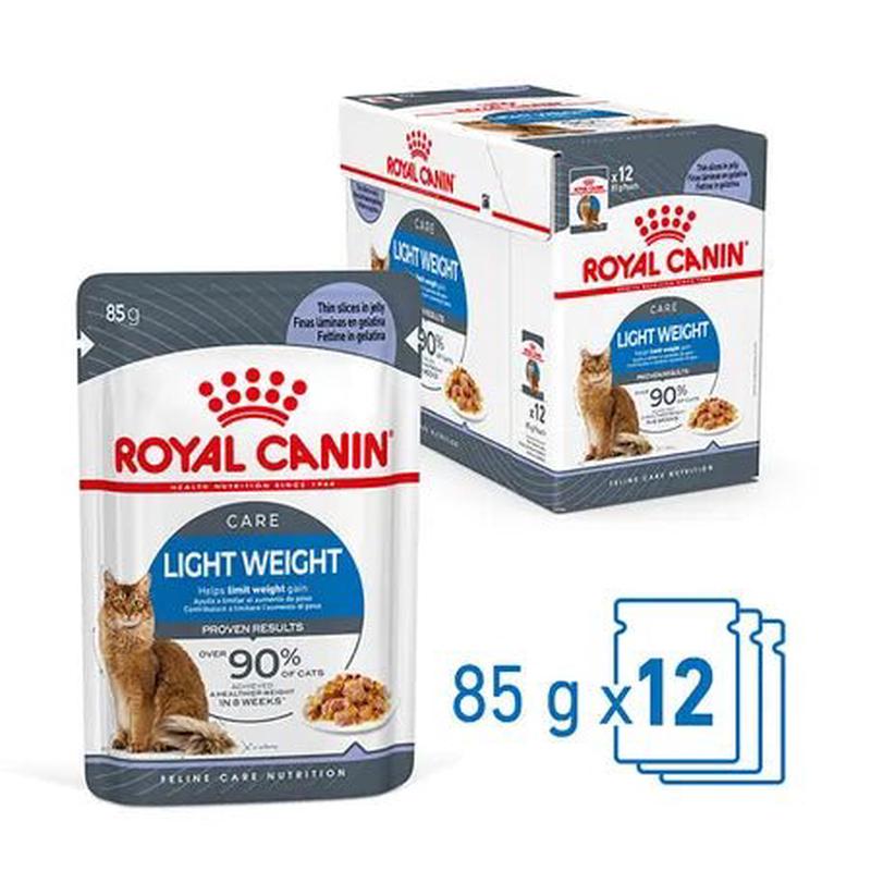 Royal Canin Wet Cat Food Light Weight Care Jelly 12x85g