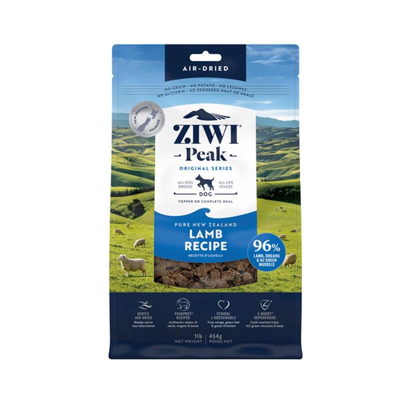 Ziwi Peak Air Dried Dry Dog Food Lamb