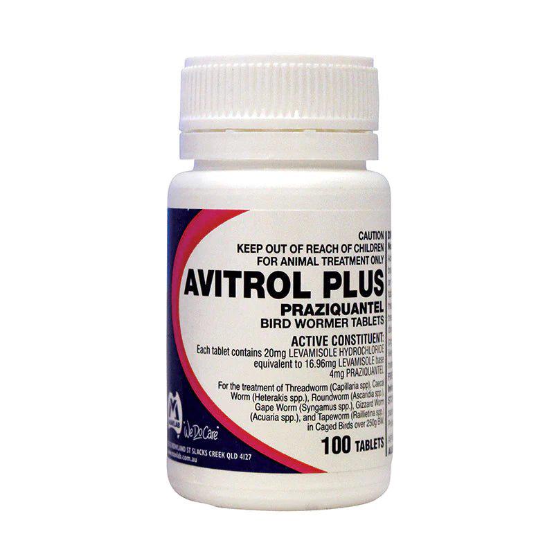 Avitrol Plus Pigeon Tablets 100 Tablets