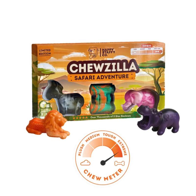 Happy Staffy Co. Chewzilla Safari Adventure