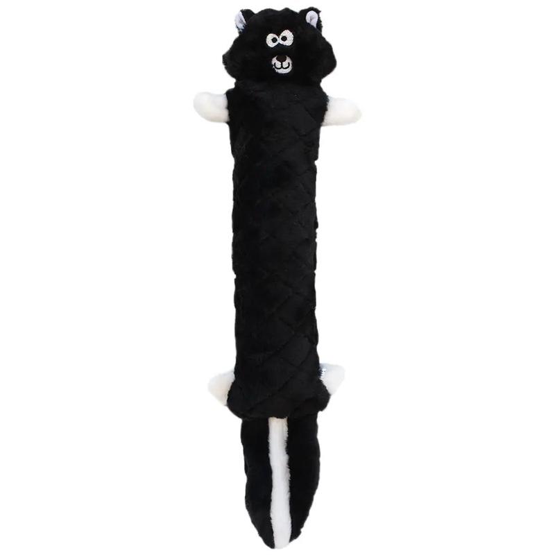 Zippy Paws Plush Squeaky Jigglerz Dog Toy Skunk