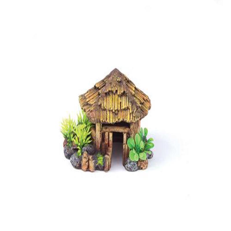 Kazoo Bali Hut With Plants Medium