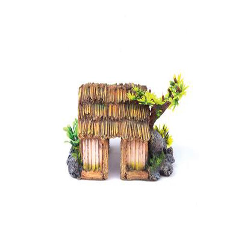 Kazoo Japanese Hut With Plants Medium