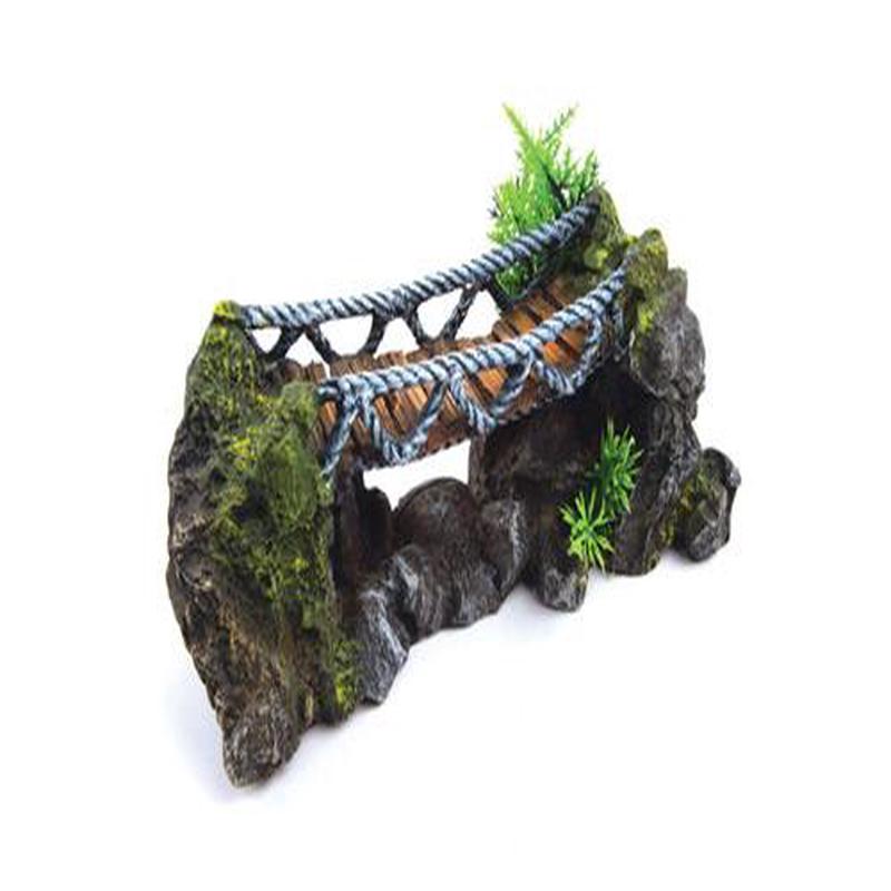 Kazoo Rope Bridge With Plants