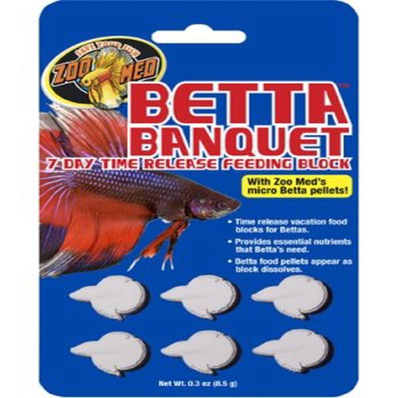Zoo Med Betta Banquet Block 6 Pack