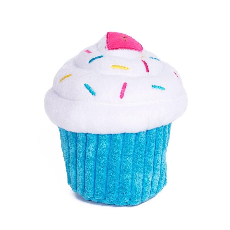 Zippy Paws NomNomz Cupcake Blue