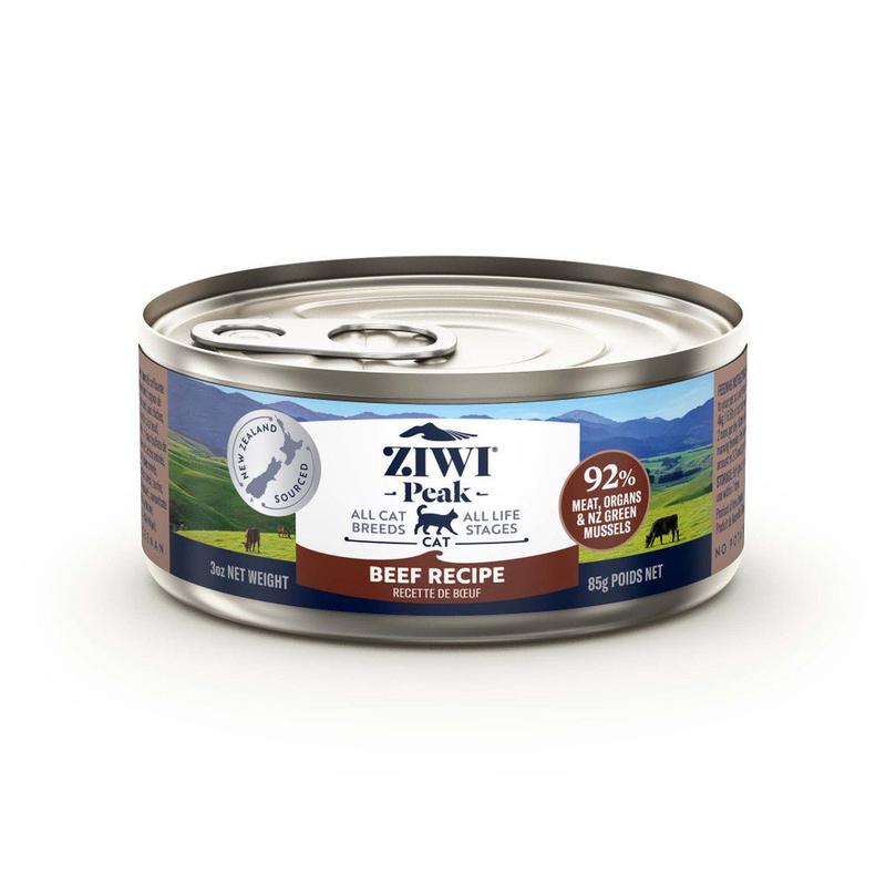 Ziwi Peak Wet Cat Food Beef 85g