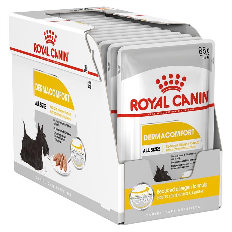 Royal Canin Wet Dog Food Dermacomfort Care Loaf 12x85g