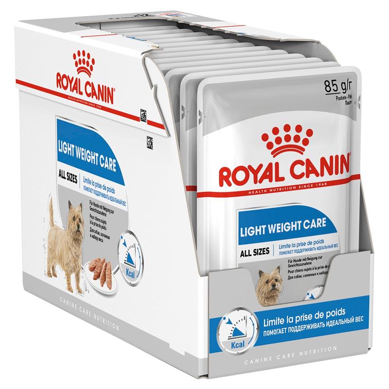 Royal Canin Wet Dog Food Light Weight Care Loaf 12x85g
