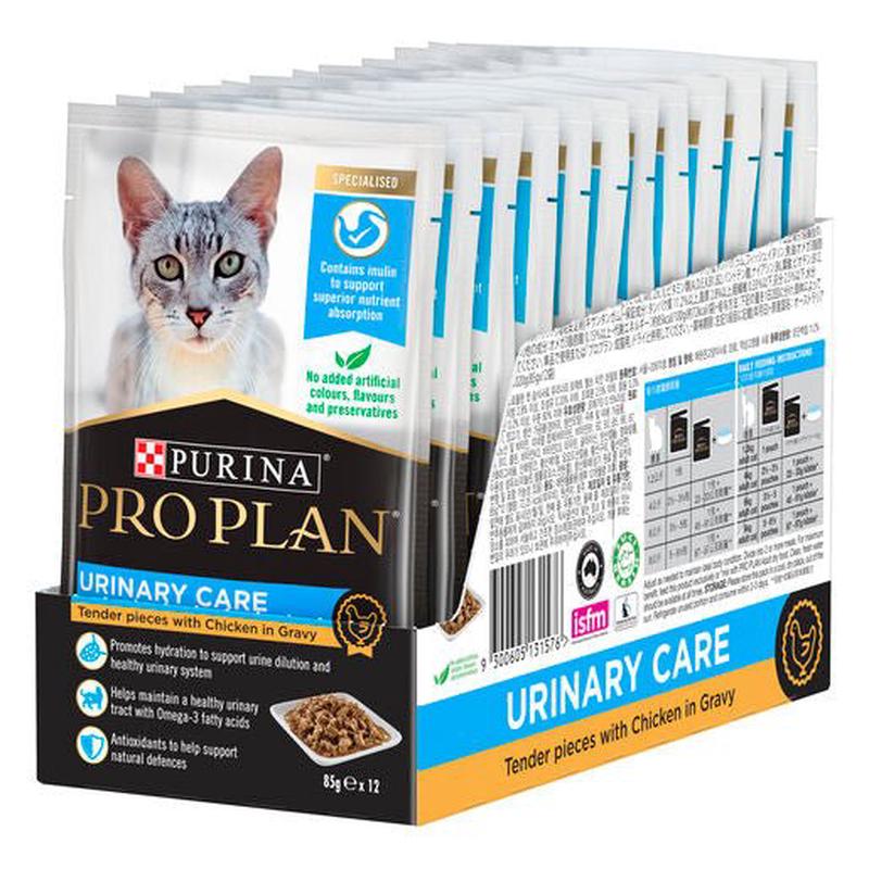 Pro Plan Cat Wet Pouches Urinary Tract Health 12x85g