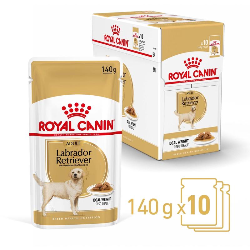 Royal Canin Wet Dog Food Labrador 10x140g