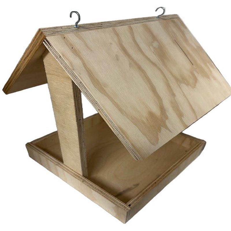 Wild Bird Wooden Ply Feeder