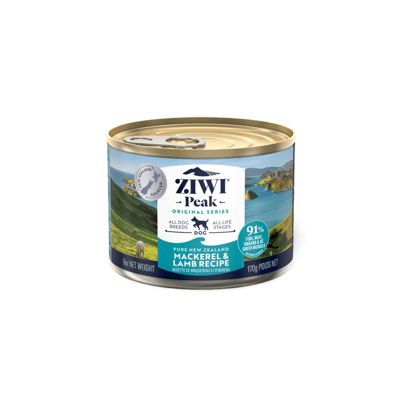 Ziwi Peak Wet Dog Food Mackerel and Lamb Recipe 170g
