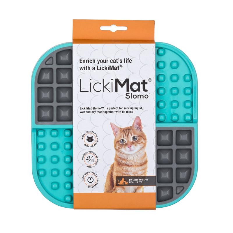 LickiMat Cat Slomo Wet & Dry Double