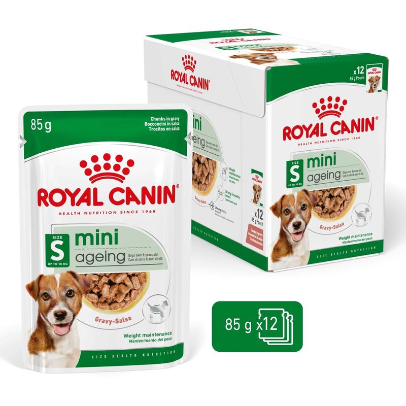 Royal Canin Wet Dog Food Mini Ageing 12+ 12x85g