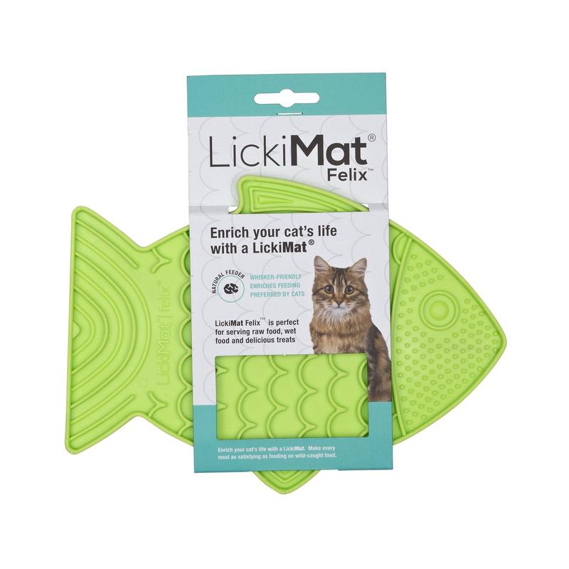 LickiMat Felix Slow Feeder Mat for Cats