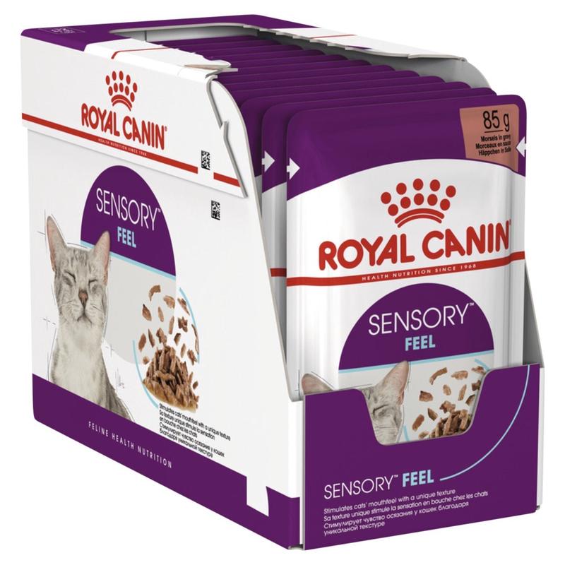 Royal Canin Wet Cat Food Sensory Feel Gravy 12x85g