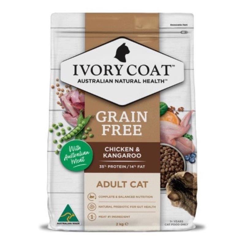 Ivory Coat Grain Free Dry Cat Food Adult Chicken & Kangaroo
