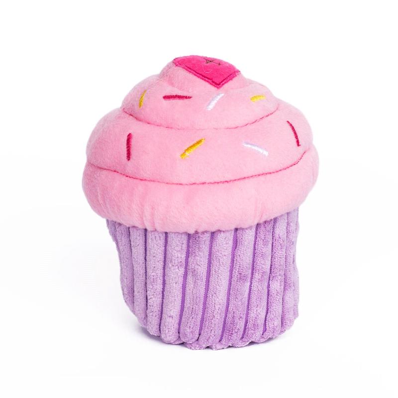 Zippy Paws NomNomz Cupcake Pink