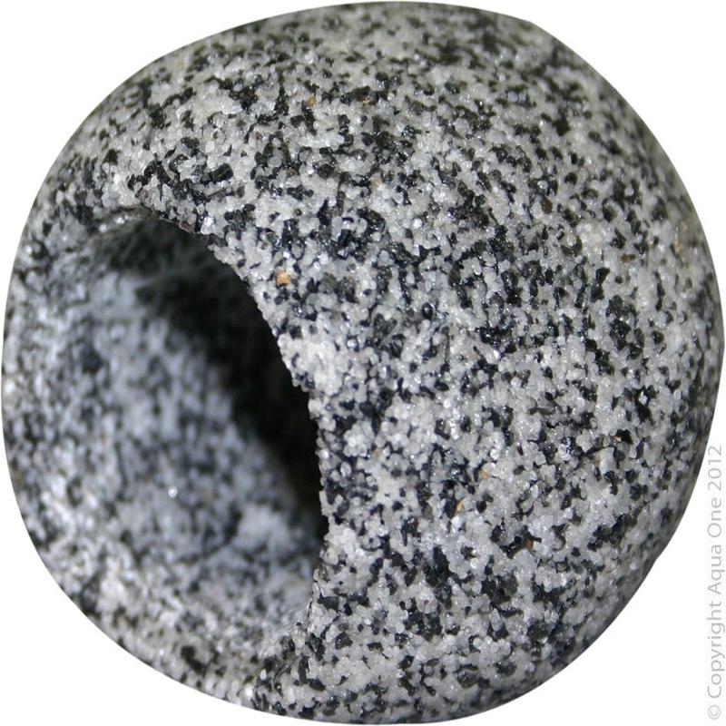 Reptile One Ornament Cave Round Granite