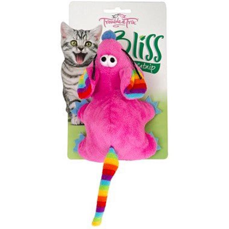 Trouble & Trix Cat Toy HiJinx Catnip Mouse Large