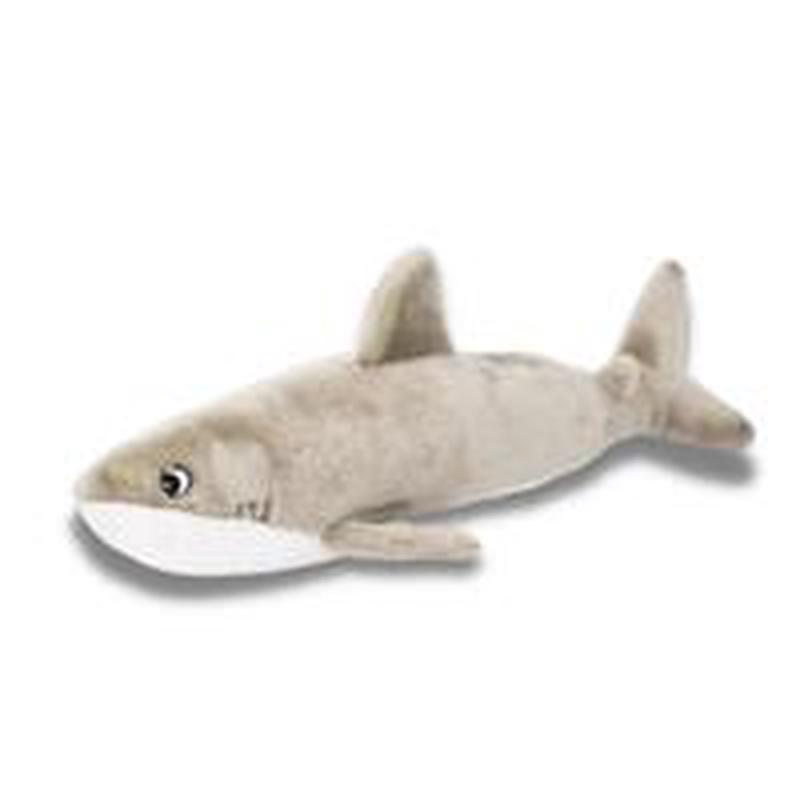 Zippy Paws Plush Squeaky Jigglerz Dog Toy Shark