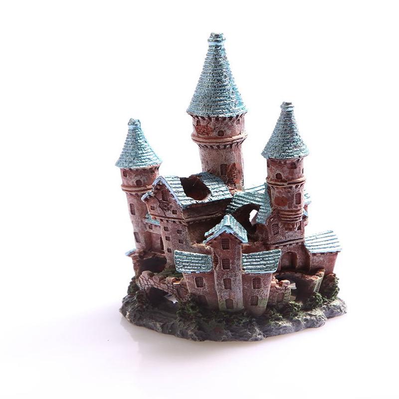 Aqua One Ornament Ruined Castle Small