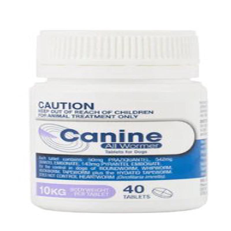 Canine All Wormer 10kg Tablet