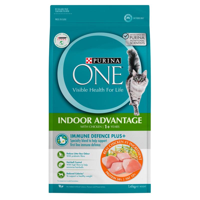 Purina ONE Dry Cat Food Indoor Chicken