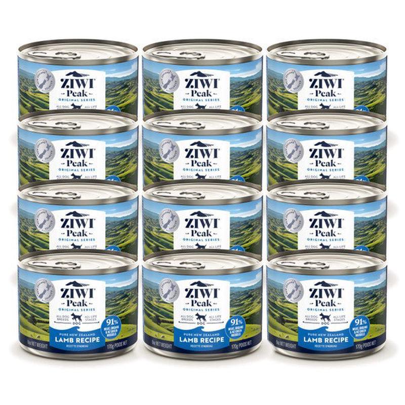 Ziwi Peak Wet Dog Food Lamb 12x170g
