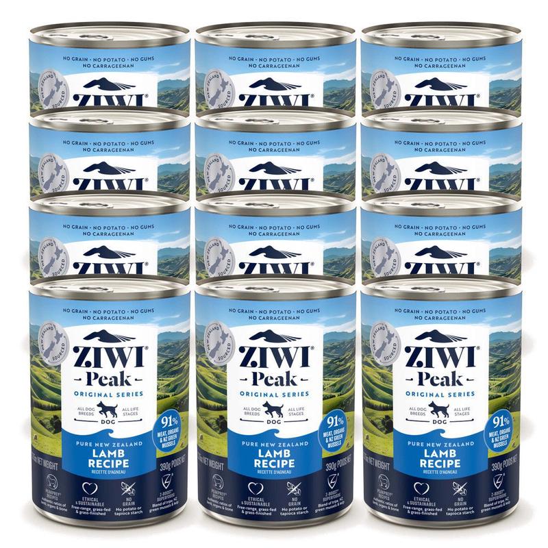 Ziwi Peak Wet Dog Food Lamb 12x390g