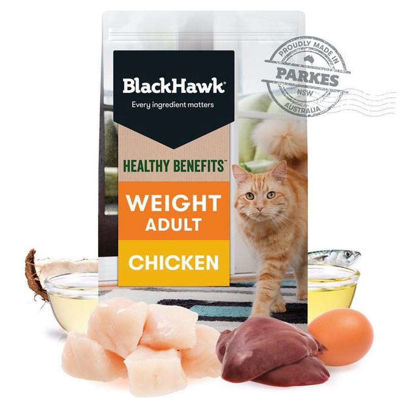 Black Hawk Healthy Benefits Dry Cat Food Weight