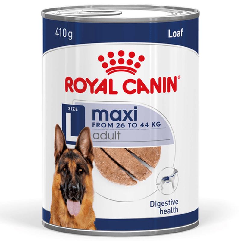 Royal Canin Wet Dog Food Maxi Adult Loaf 410g